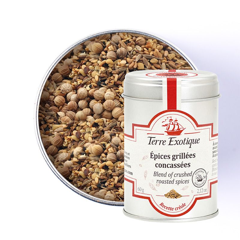 ÉPICES GRILLÉES CONCASSÉES Boite 60g