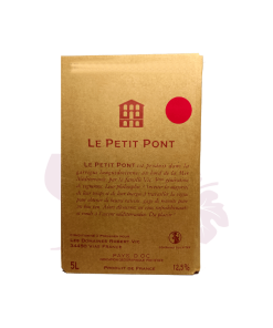 Alternative view of Pays d&rsquo;oc – Le Petit Pont Reserve – Rouge 5l