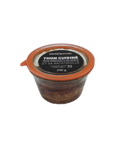 Groix & Nature Thon cuisiné aux haricots blancs et sa ratatouille 250g